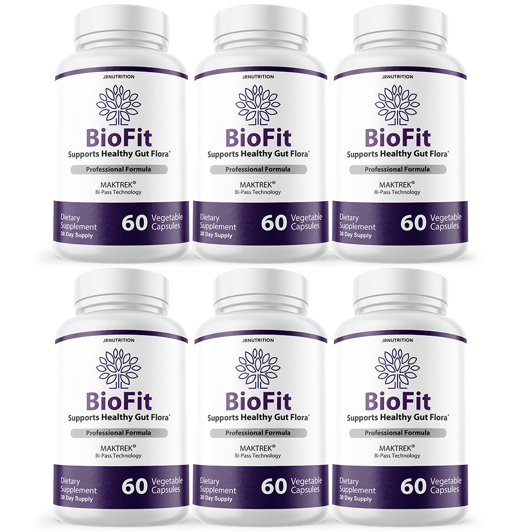 BioFit Probiotic Dietary Supplement - Official Formula - 6 Bottles